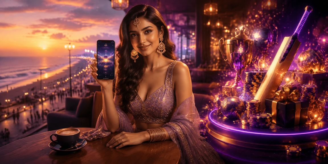 Player enjoying Live Casino games on mobile in Chennai